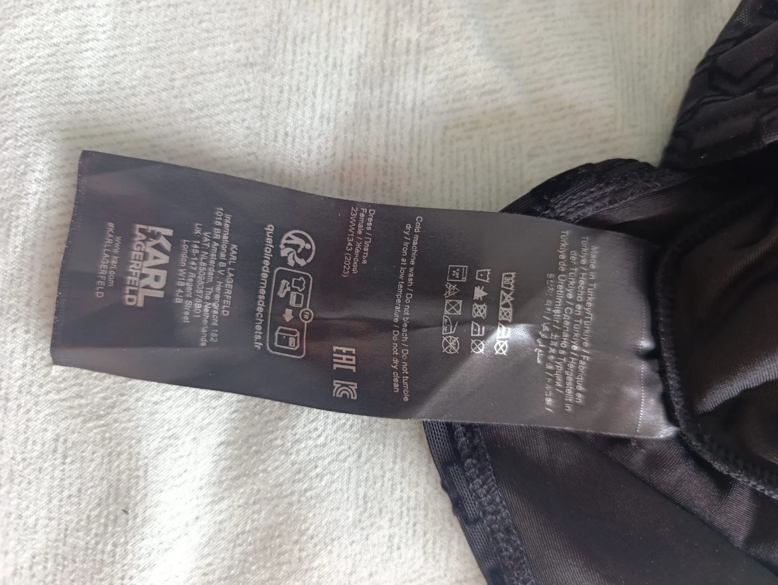 Vestido Karl Lagerfeld de ocasião tamanho M – photo 15